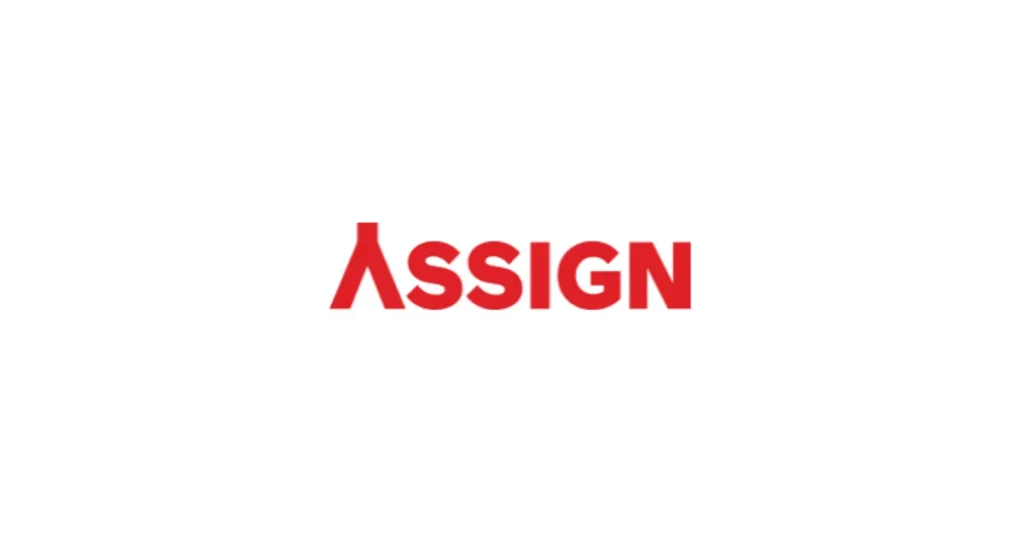 転職エージェント「ASSIGN（アサイン）」のロゴ