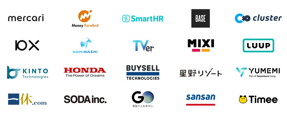 Findyの利用企業