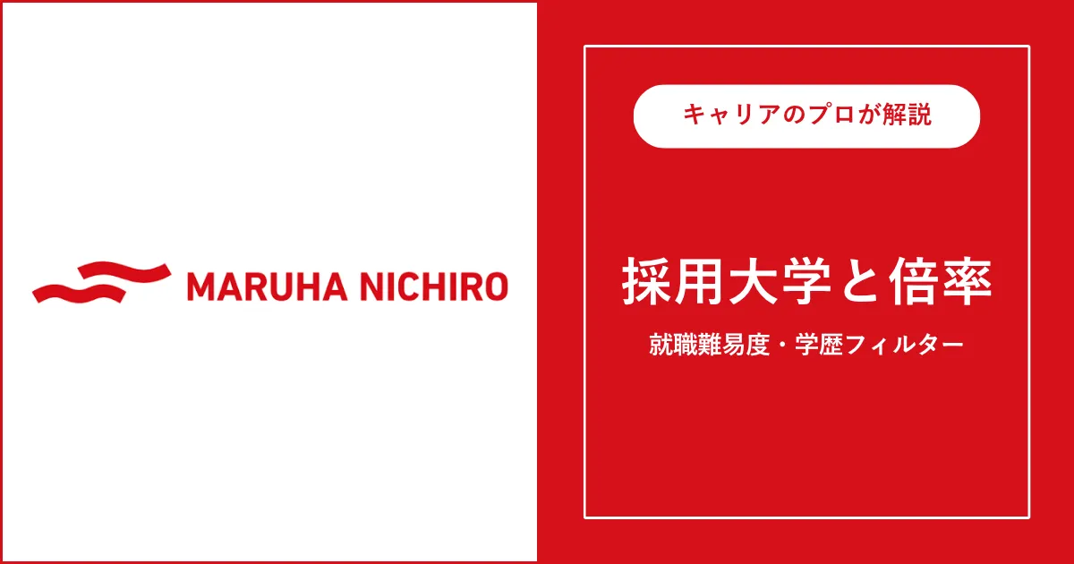 マルハニチロの採用大学・学歴フィルター・就職難易度・採用人数を解説