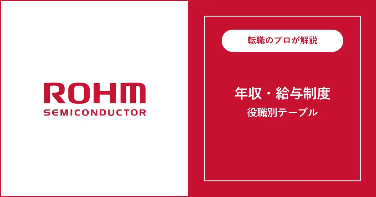 独自】ロームの年収は平均879万円！役職別給与も解説