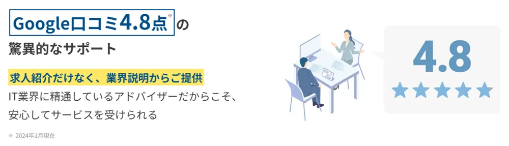 ユニゾンキャリアにおける高評価